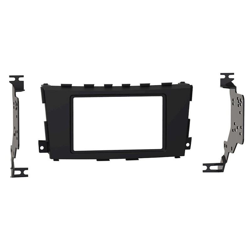 Double DIN Stereo Installation Dash Kit for 2016-2018 Nissan Altima Black