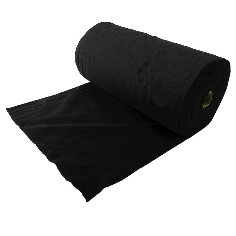 Black Auto Carpet Non-Backed Trunk Mat Custom Fit - 40 inches X 50 Yards