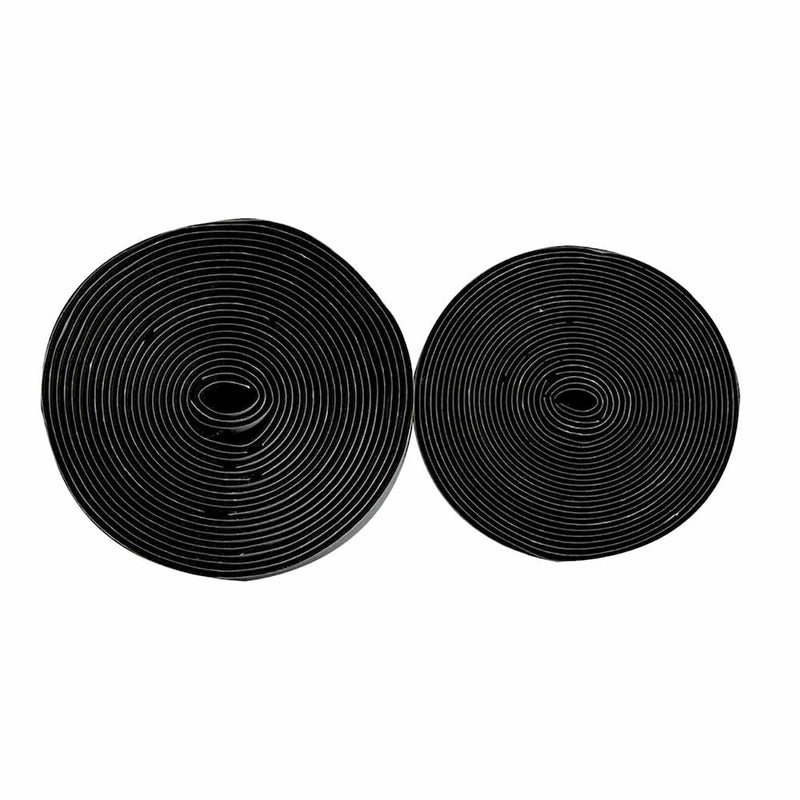 VELCRO STRIP 5 YDS X 1 .in  BLACK(HOOK&L