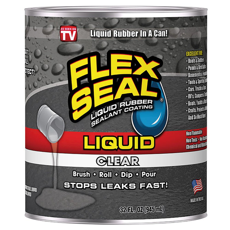 Liquid Rubber Sealant Coating 32oz Clear