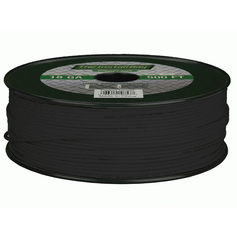 12GA/500' BLACK, PRIMARY WIRE