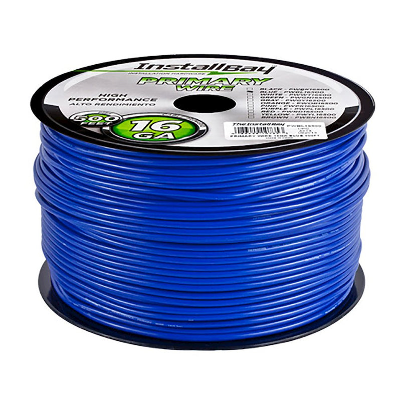 16GA/500' BLUE PRIMARY WIRE