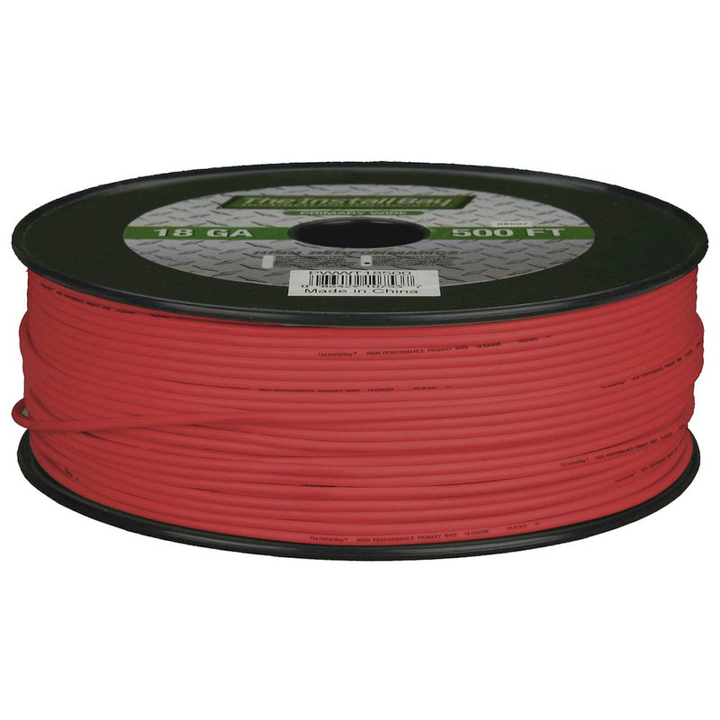 18GA/500' PRIMARY WIRE  RED