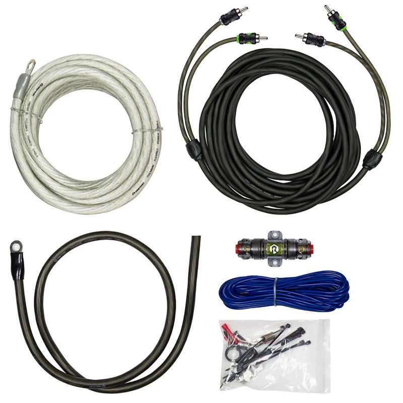 Raptor R5A4 1500W 4 Gauge Amplifier Wiring Kit