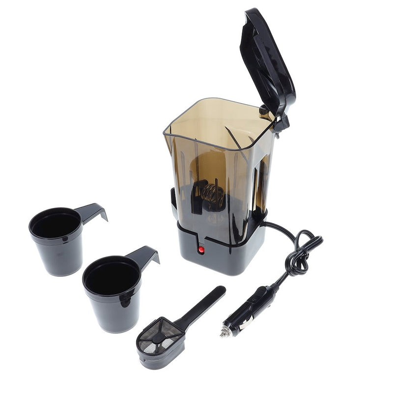 Electric Hot Pot Travel Kettle Tea Portable Water Boiler DC Electric Kettle