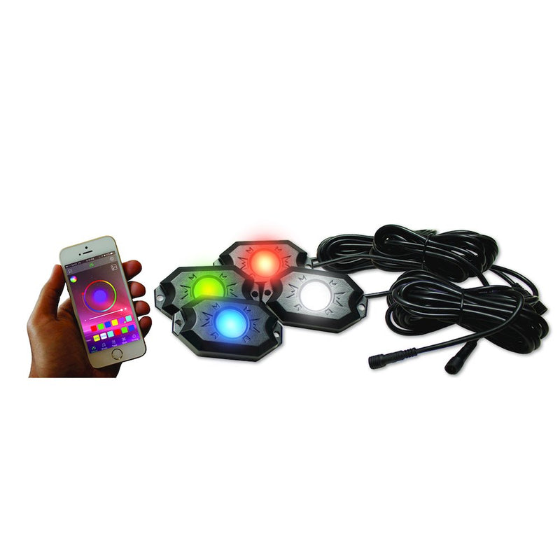 4 POD RGB W Hi Power Rock Light Comp