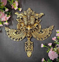 ARTSIKIA Brass Nazar Battu | Nazar Suraksha Kavach | Negative Energy Killer | Door Entry for Evil Eye Protection | for Home/Office/Outdoor Decor | L*W*H - 24.9 * 3.8 * 25.9 cm, Wt. - 1.5 Kg