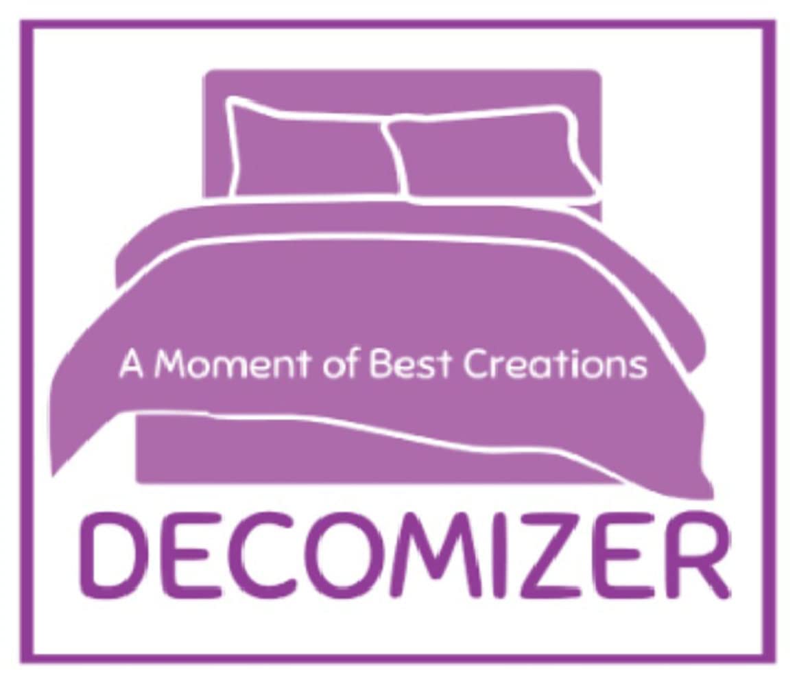 DECOMIZER Plain Solid Glace Cotton King Size Duvet Cover II Razai II Quilt Cover for Double Bed with Zipper Closure - Soild Green