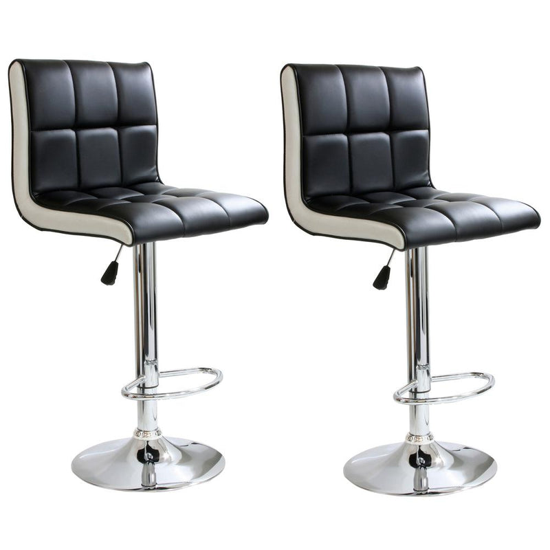 AmeriHome Modern 2 Tone Bar Stool - 2 Piece