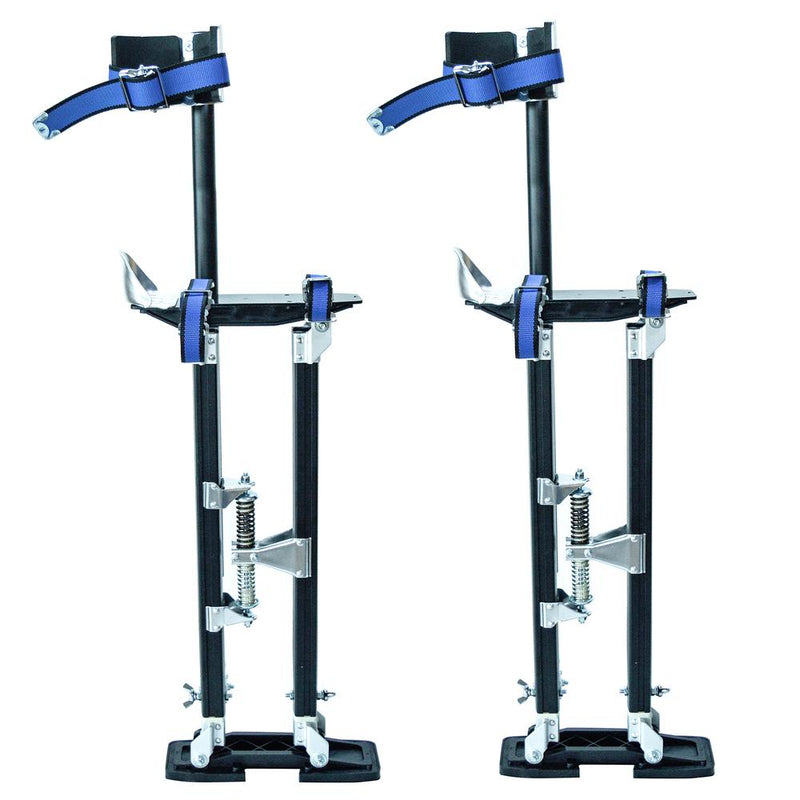 Adjustable Magnesium Drywall Stilts (24" - 40")