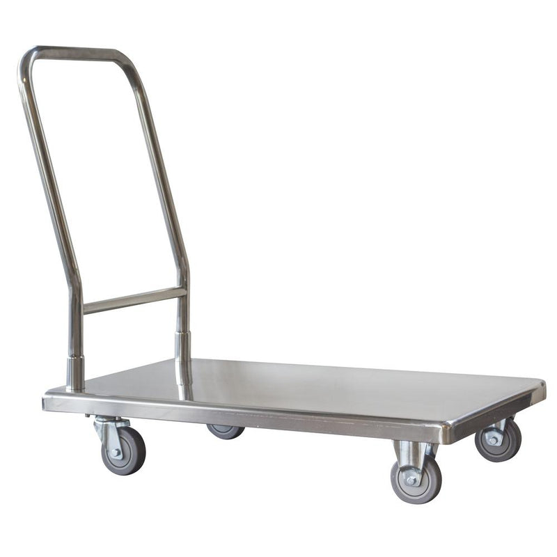 Stainless Steel Platform Truck 500 lbs Capacity