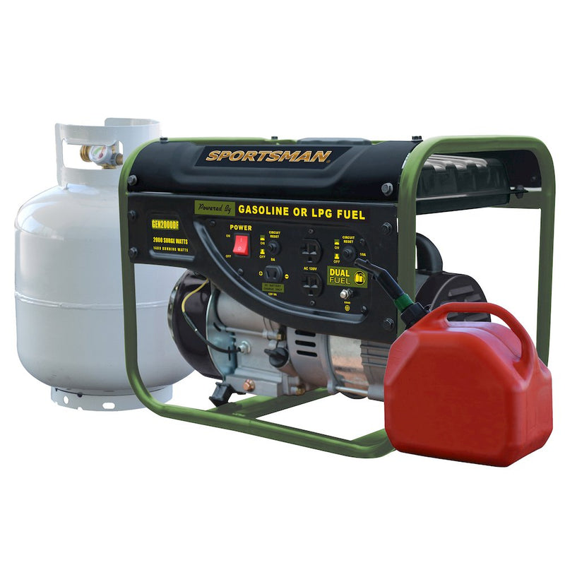 Sportsman 2000 Surge Watts Dual Fuel Portable Generator