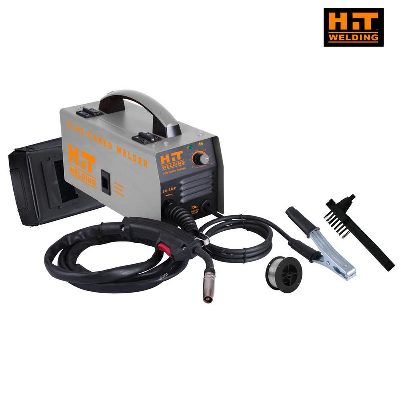 80 Amp Flux-Cored 120V MIG Welder Kit