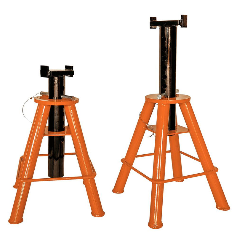 10 Ton Medium Height  Jack Stand Set (2pk)