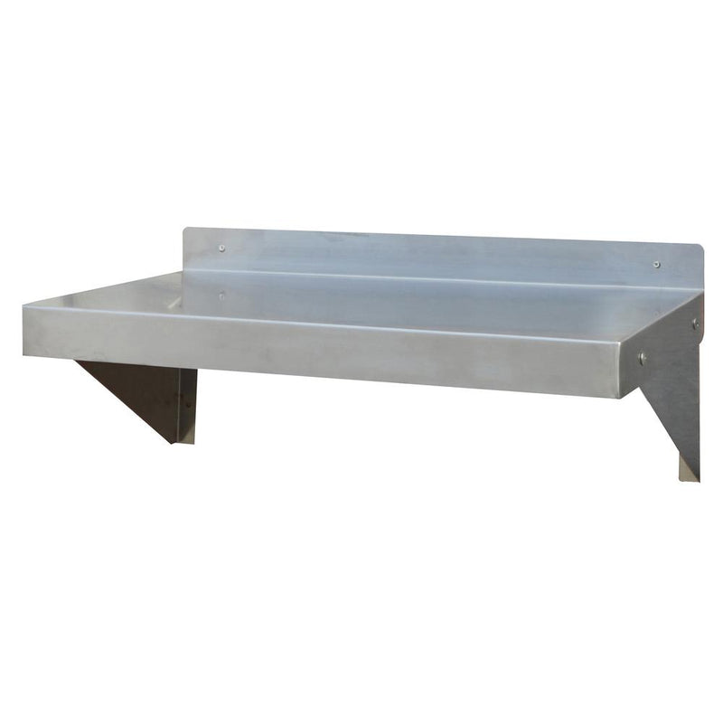 24 Inch Stainless Steel Wall Shelf