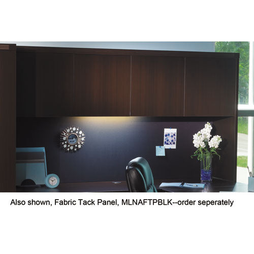 Aberdeen Series Laminate Wood Door Hutch, 72w x 15d x 39 1/8h, Mocha