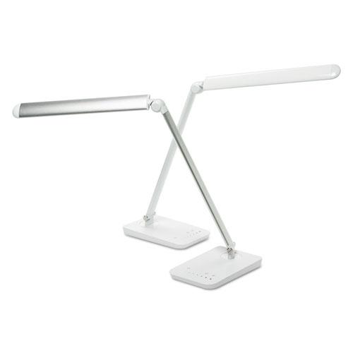 Vamp Lighting, 5w x 16d x 16.75h, Silver