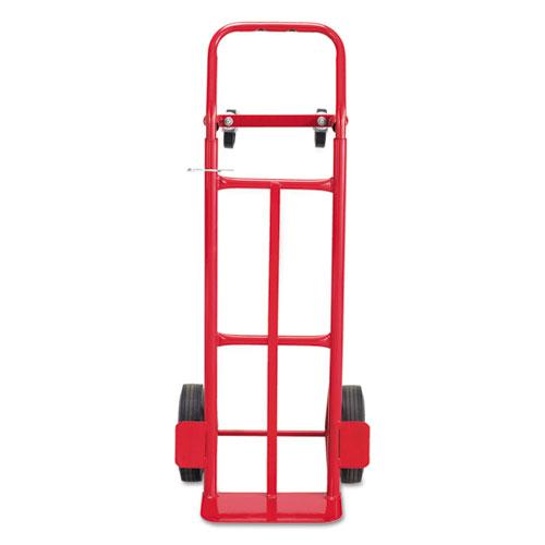 Two-Way Convertible Hand Truck, 500 to 600 lb Capacity, 18 x 51, Red