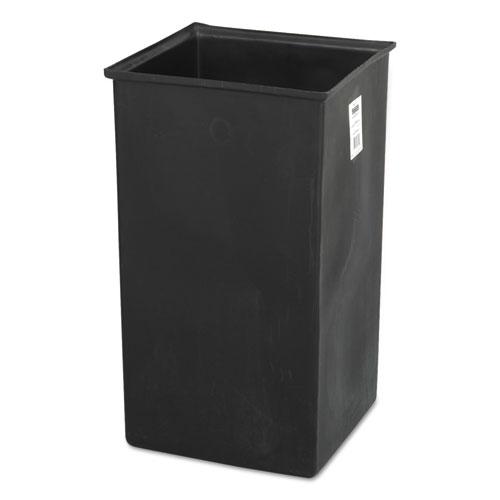 Rigid Liner for SAF9728/SAF9729 Waste Receptacles, Plastic, 36 gal, Black