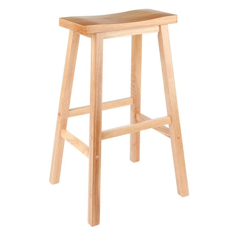 Satori 29" Saddle Seat Bar Stool Beech