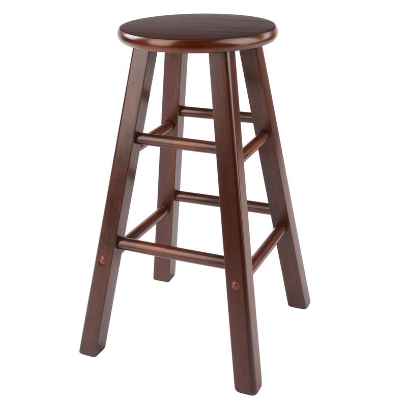 Element Counter Stools, 2-Pc Set, Walnut