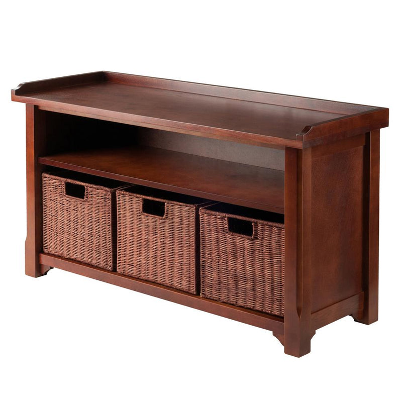 Milan 4-Pc Storage Bench Set