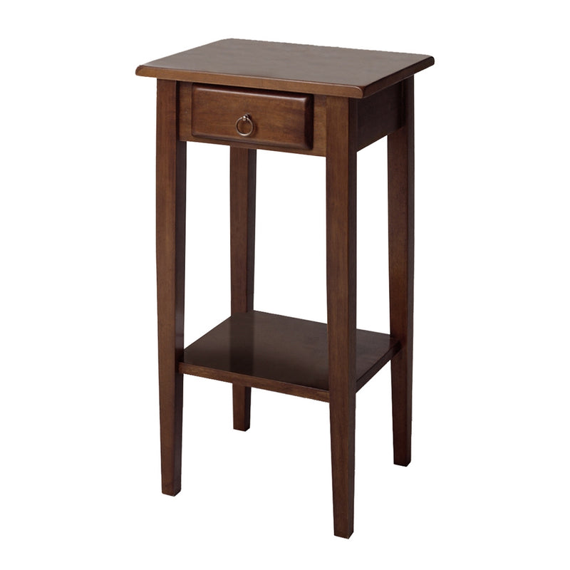 Regalia Accent Table with drawer, shelf