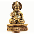 The Spiritual Living Fine Crafted Kuber Murti | 2 Inch | Kuber Ji Idol Brass | Vastu & Feng Shui | Kubera Idol | Kuber Ji Ki Murti Pure Pital Ki | Wealth God | Good Luck and Prosperity | Small Size |
