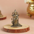 The Spiritual Living Brass Murugan Idol Mini | 2 Inch | Kartikeya Idol for Home Entrance - Pooja | Karthikeyan | Lord Murugan Statue | Kumaraswamy | Figurine for Home Decor | Small Gifts |