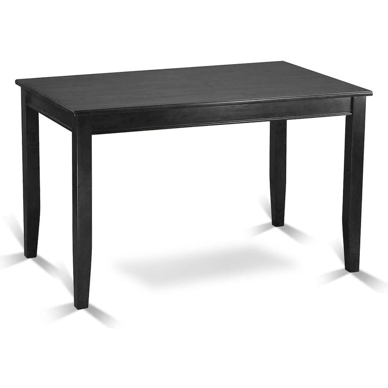 Buckland Counter Height Rectangular Table 30"x48" in Black Finish