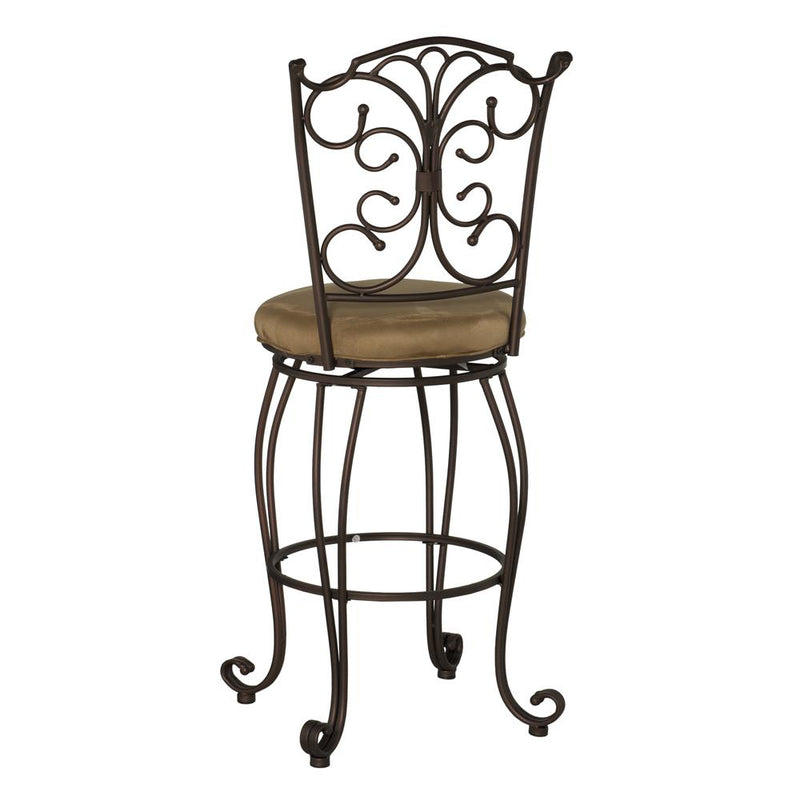 Gathered Back Bar Stool 30