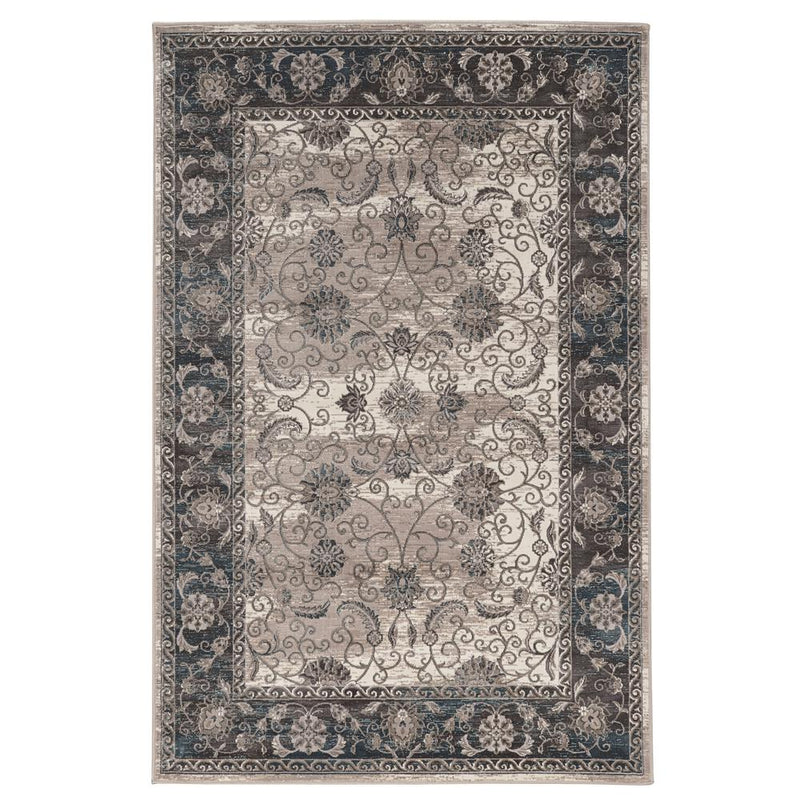 Vintage Isfahan Grey & Charcoal 9x12, Rug