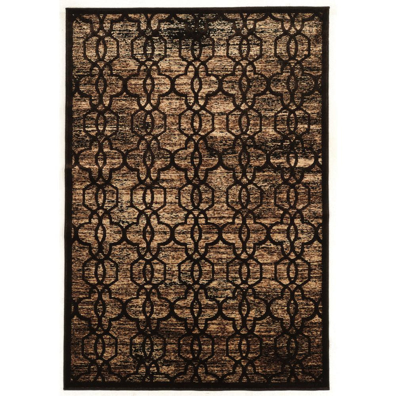 Platinum IronGate Brown & Beige 5x7.6, Rug