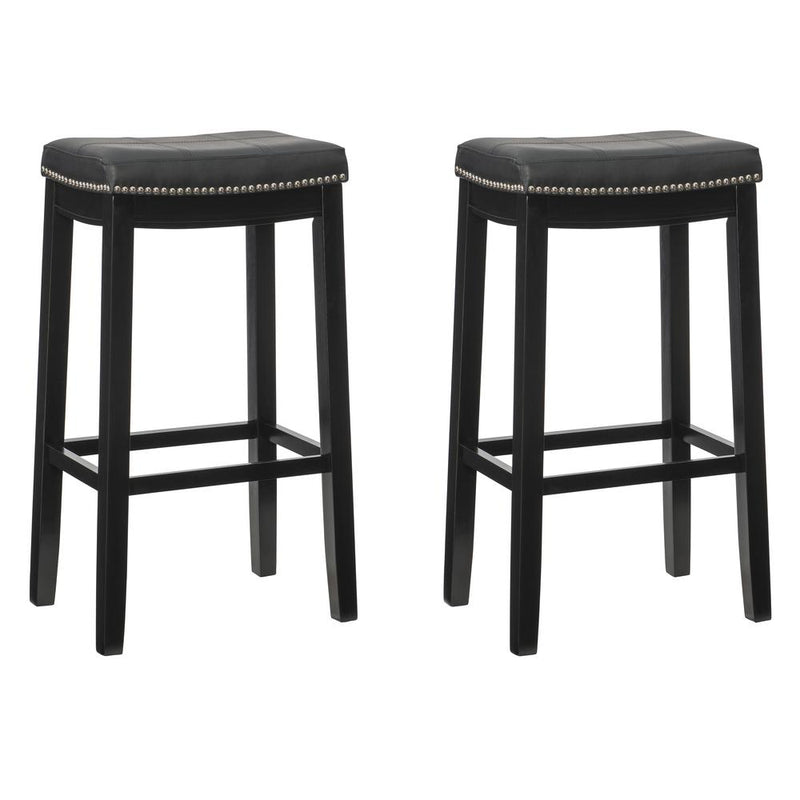 Claridge 2 Pk Black Bar Stool