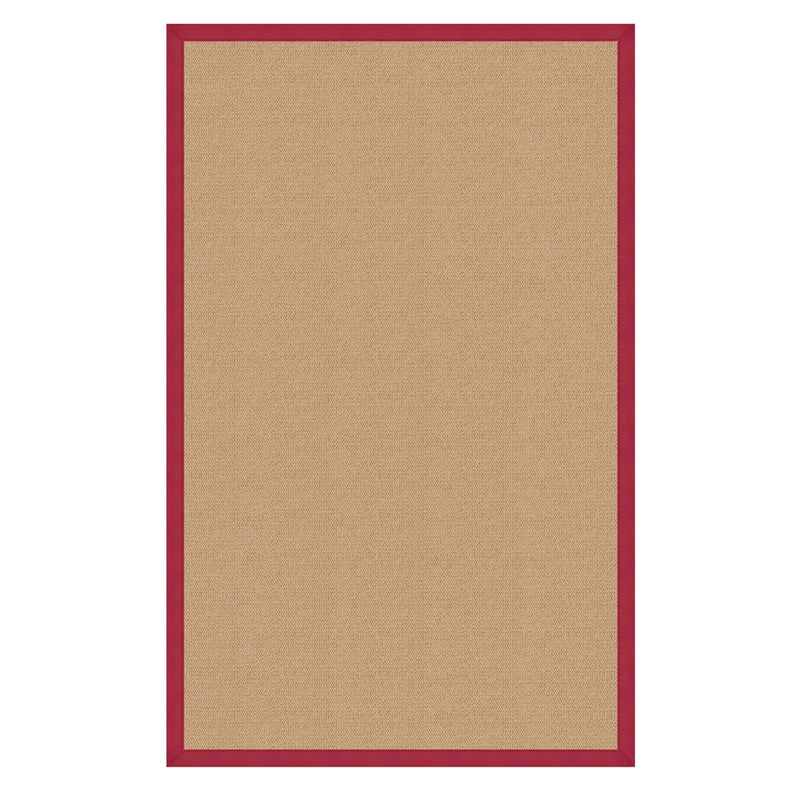 Athena Sisal & Red 4x6, Rug