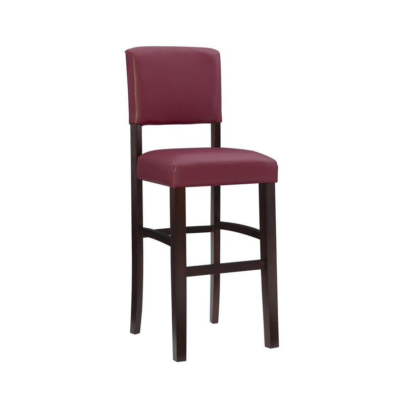 Monaco Bar Stool Dark Red