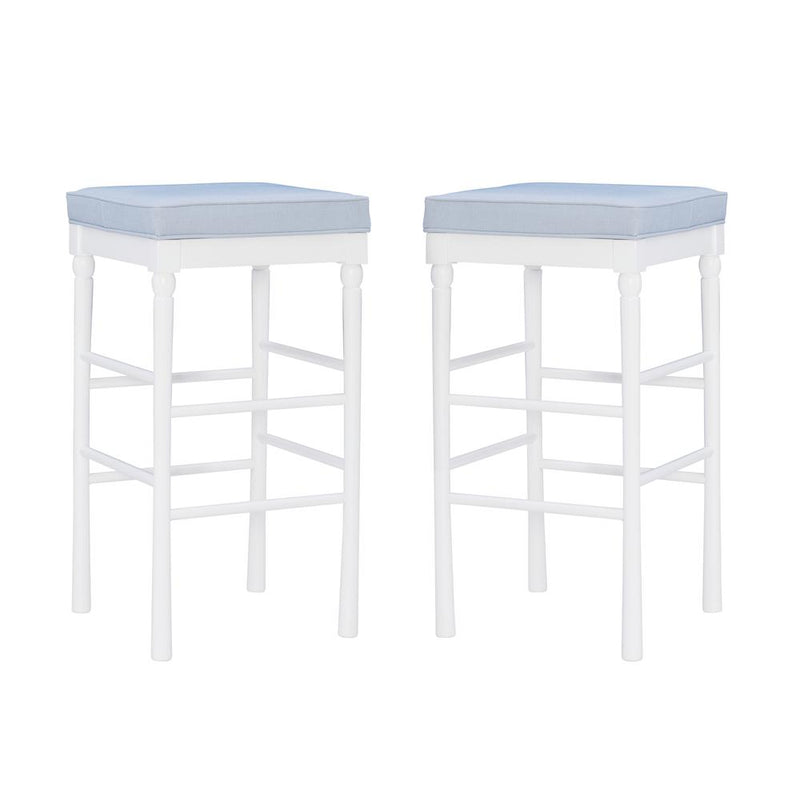 Dehart Barstool White Set Of 2