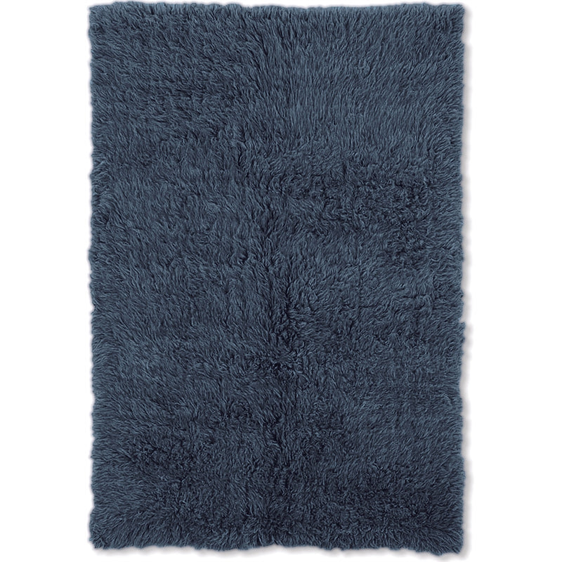 New Flokati 1400gram Denim Blue 2.4x8.6, Rug