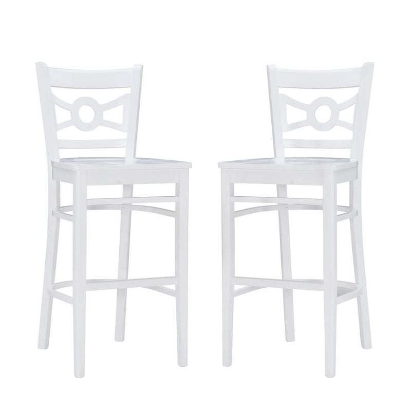 Teresa Barstool White Set Of 2