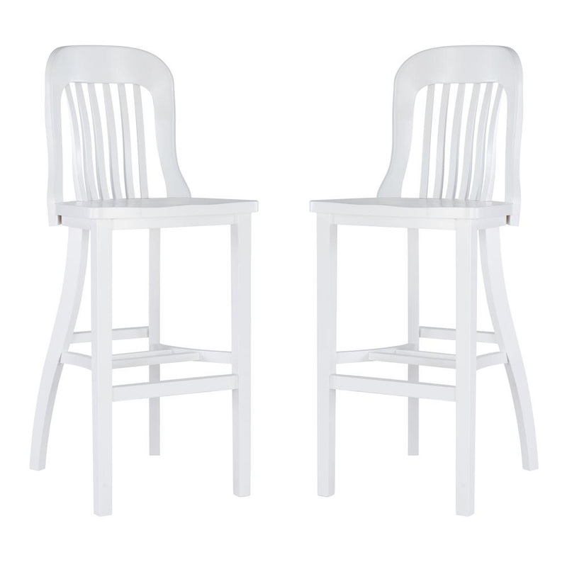 Maylen Barstool White Set Of 2