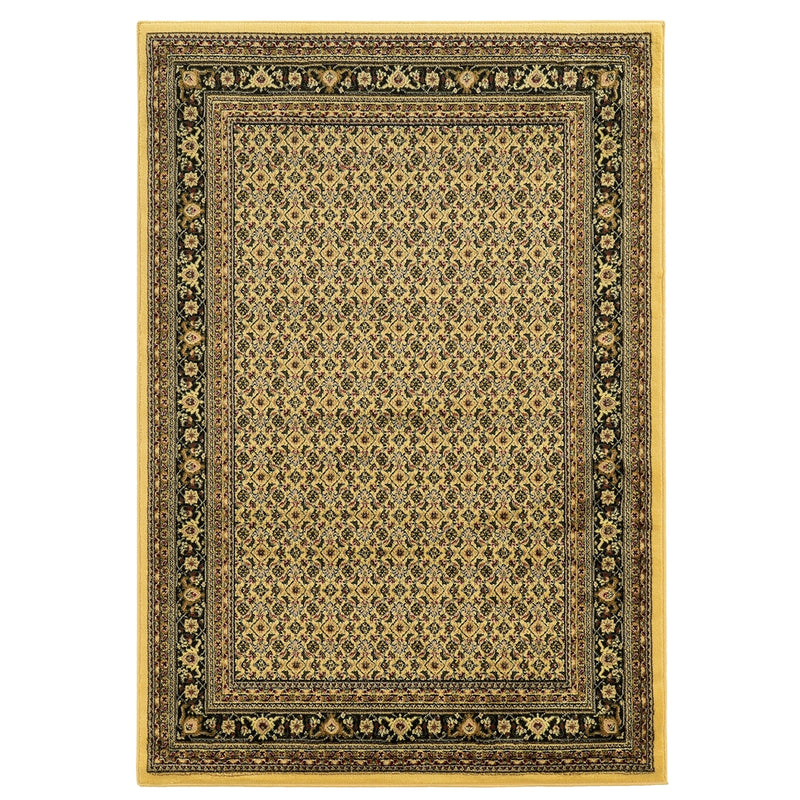 Elegance Ferehan Cream & Black 5' X 7'3", Rug