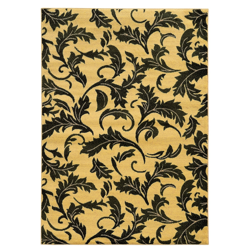 Elegance Forest Cream & Green 8x10, Rug