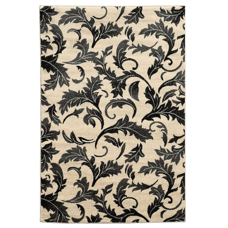 Elegance Forest Grey Rug, Size 8' X 10'