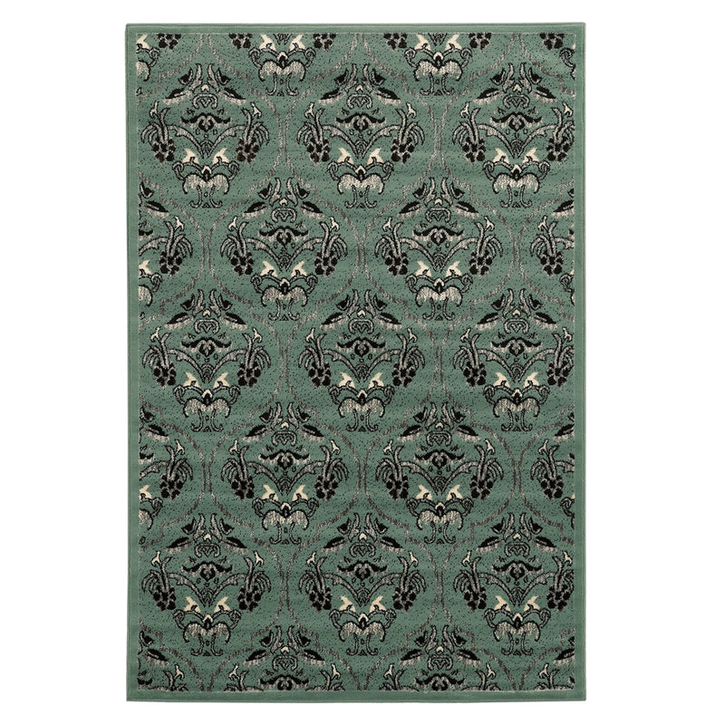 Elegance England Turquoise & Grey 5x7.3, Rug