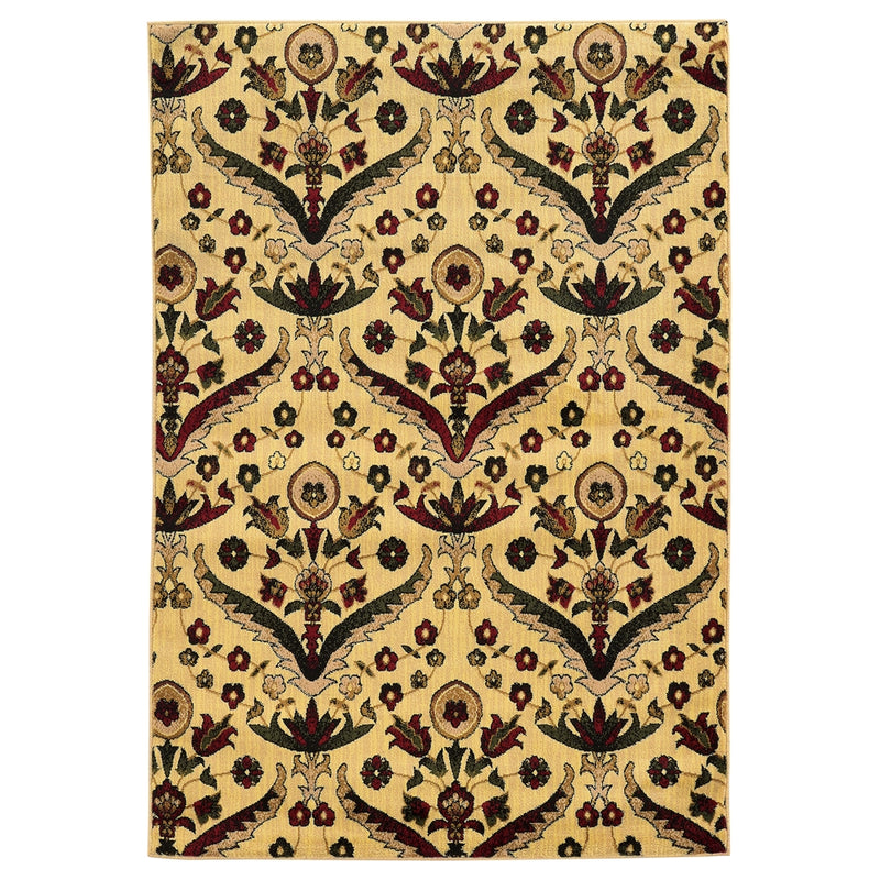 Elegance Chateau Red & Green 8' X 10', Rug