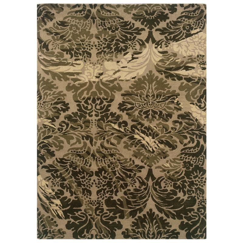 Florence Danika Taupe & Olive 5x7, Rug