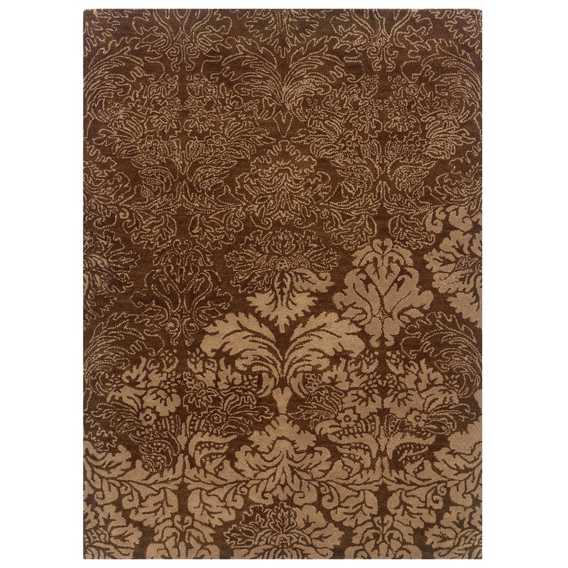 Florence Danika Brown & Beige 5x7, Rug