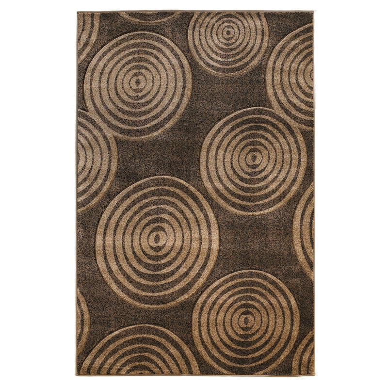 Milan Felix Brown & Beige 5x7.6, Rug