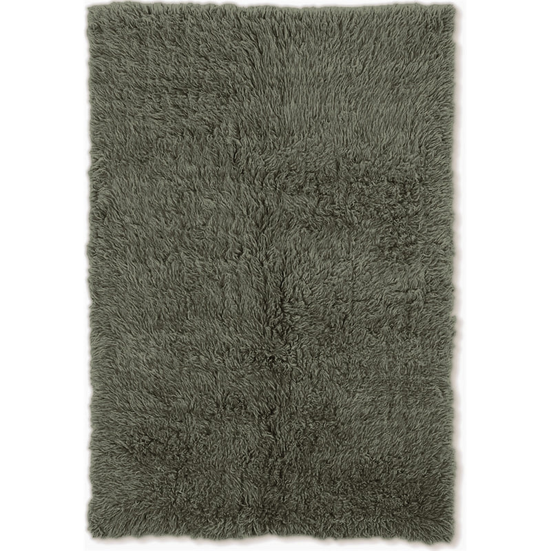 New Flokati 1400gram Olive 2.4x8.6, Rug