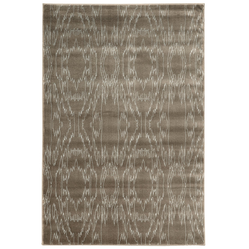 Prisma Electric DarkBrown & White 8x10.4, Rug